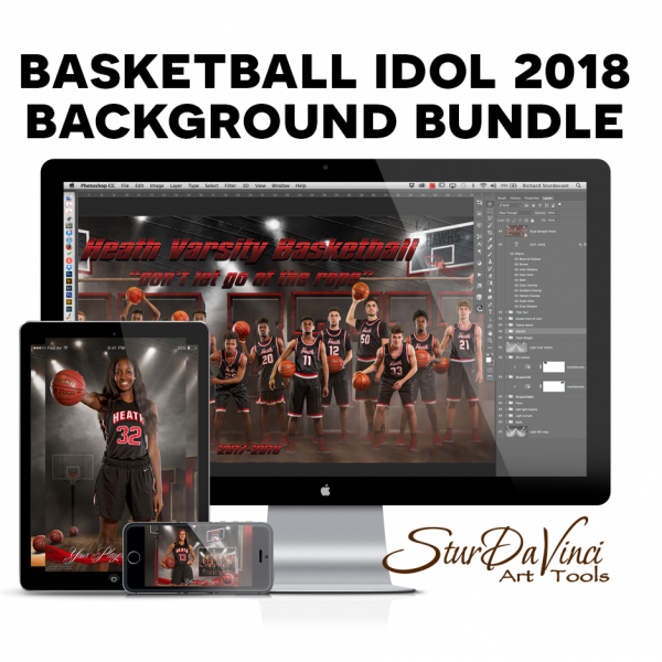 Basketball Idol 2018 Background Bundle