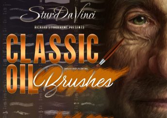 SturdaVinci Art Tools Classic Oil Photoshop Brushes