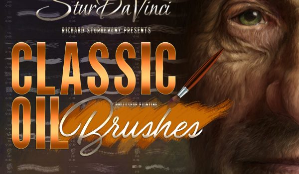 SturdaVinci Art Tools Classic Oil Photoshop Brushes